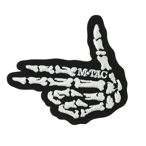 M-Tac patch Skeleton shooter (embroidery) Black