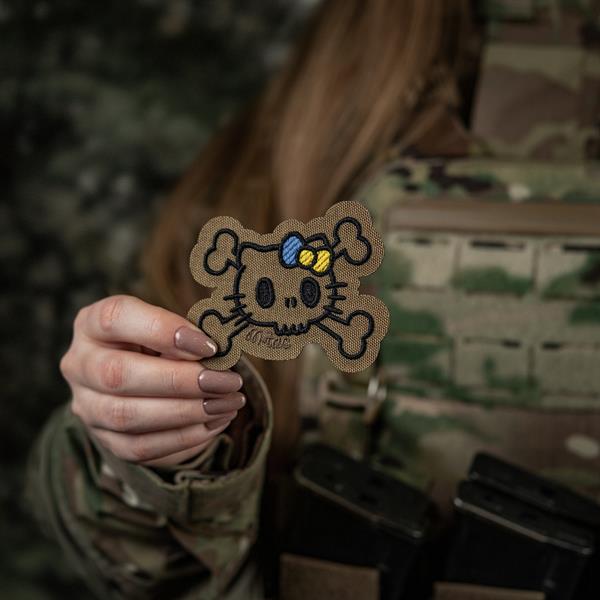 M-Tac patch KITTY circuit (embroidery) Ranger Green