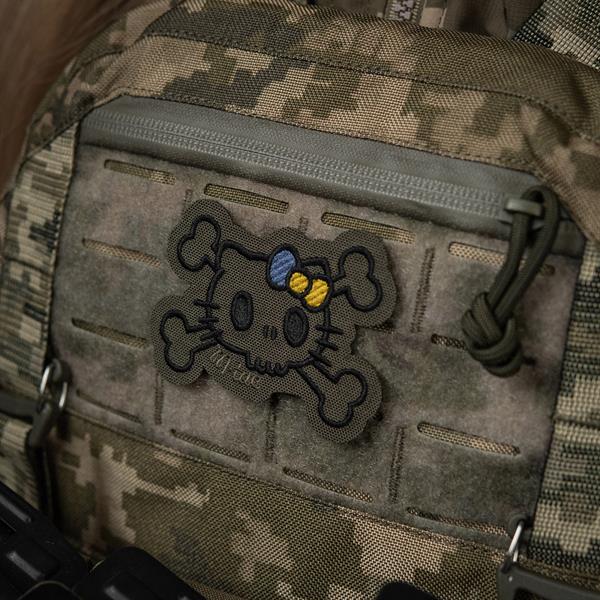 M-Tac patch KITTY circuit (embroidery) Ranger Green