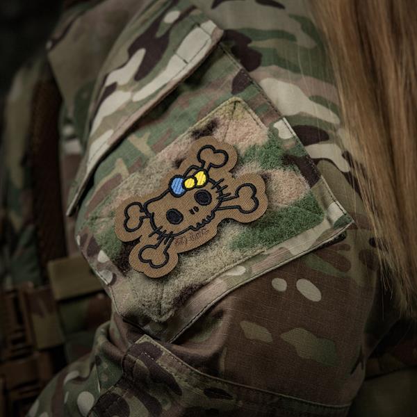 M-Tac patch KITTY circuit (embroidery) Ranger Green