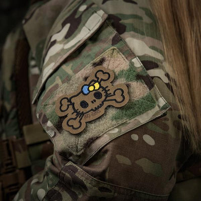 M-Tac patch KITTY circuit (embroidery) Ranger Green