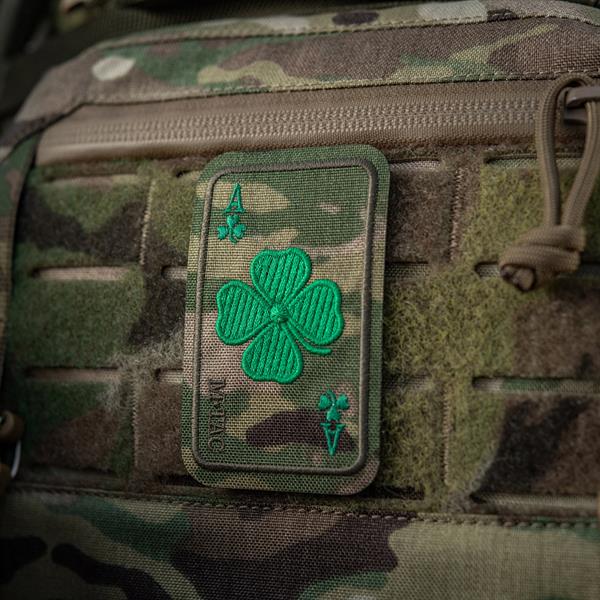 M-Tac Patch Lucky Card (Embroidered) Multicam