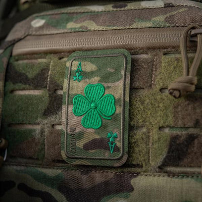 M-Tac Patch Lucky Card (Embroidered) Multicam