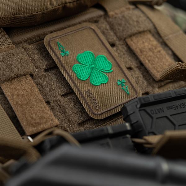 M-Tac Patch Lucky Card (Embroidered) Multicam