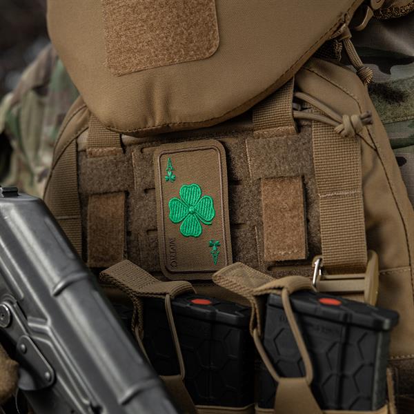 M-Tac Patch Lucky Card (Embroidered) Multicam