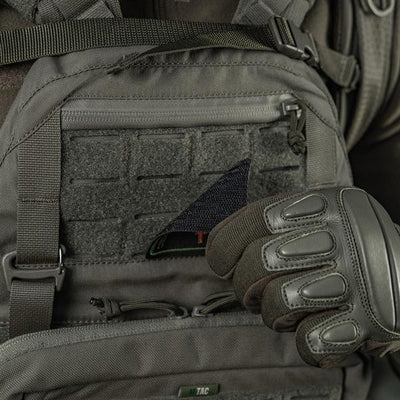 M-Tac patch map Helmet of Horror (embroidery) Ranger Green