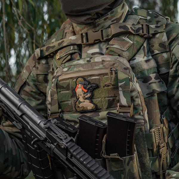M-Tac Patch Tactical Girl #6 PVC