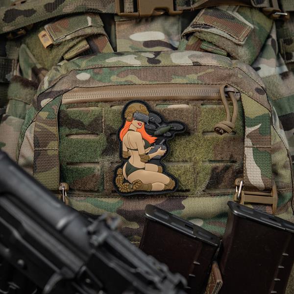 M-Tac Patch Tactical Girl #6 PVC