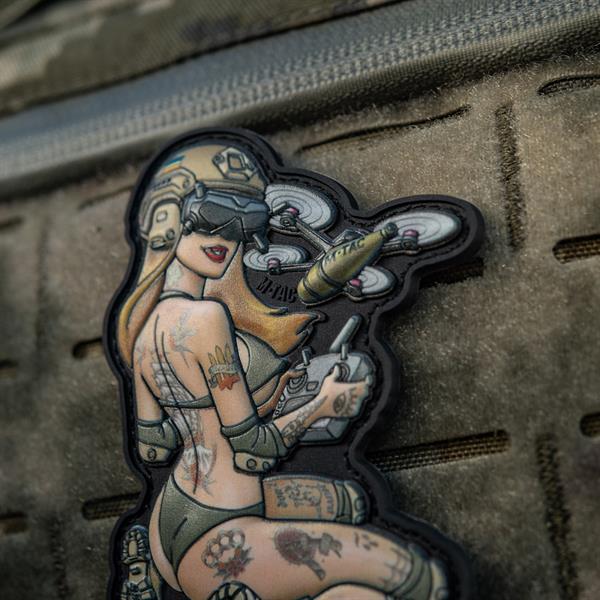 M-Tac Patch Tactical Girl #6 PVC Hooligan
