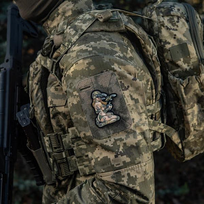 M-Tac Patch Tactical Girl #6 PVC Hooligan