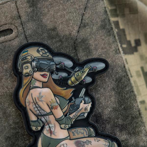 M-Tac Patch Tactical Girl #6 PVC Hooligan