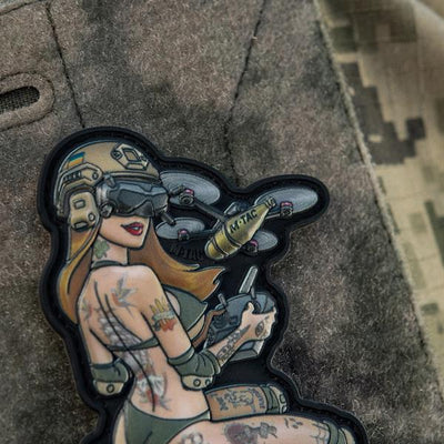 M-Tac Patch Tactical Girl #6 PVC Hooligan
