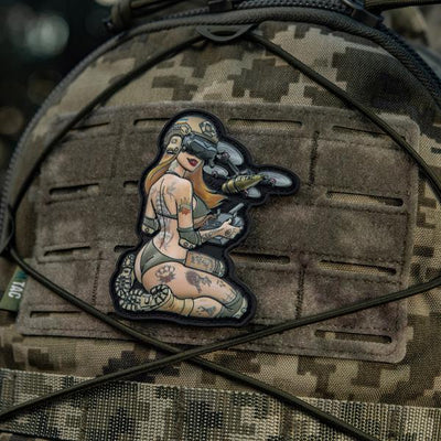 M-Tac Patch Tactical Girl #6 PVC Hooligan