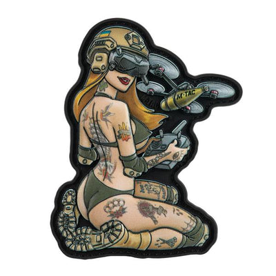 M-Tac Patch Tactical Girl #6 PVC Hooligan