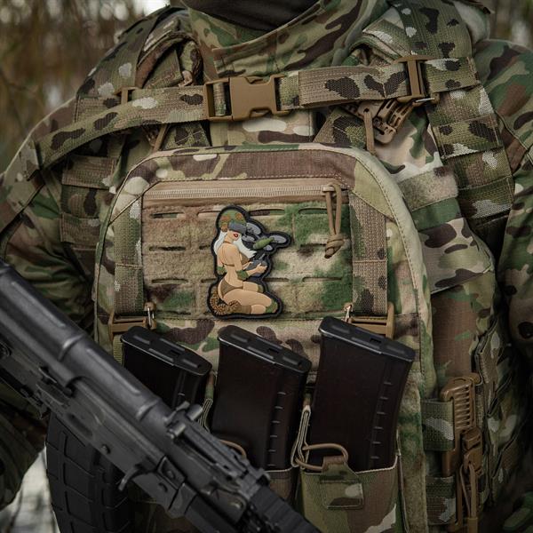 M-Tac Patch Tactical Girl #6 PVC
