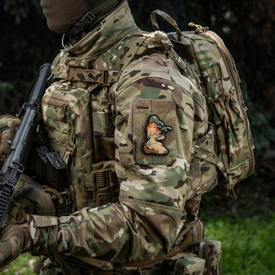 M-Tac Patch Tactical girl #6 PVC redhead/MC V2