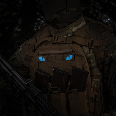 M-Tac patch Tiger Eyes Laser Cut (couple)