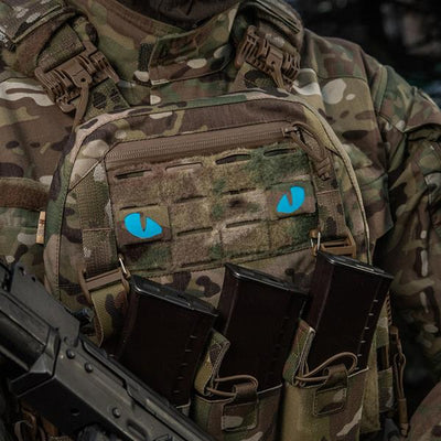 M-Tac patch Tiger Eyes Laser Cut (couple)