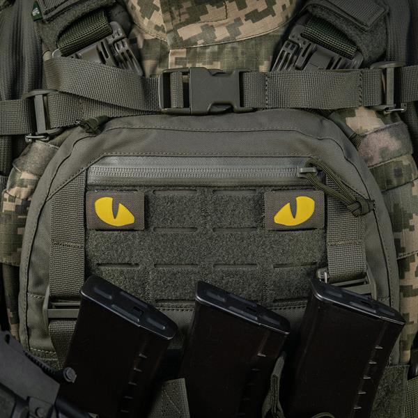M-Tac patch Tiger Eyes Laser Cut (couple)