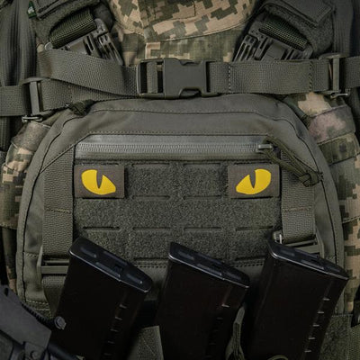 M-Tac patch Tiger Eyes Laser Cut (couple)