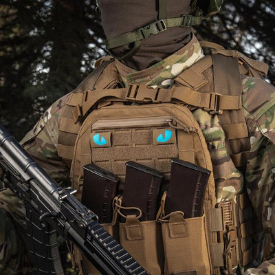 M-Tac patch Tiger Eyes Laser Cut (couple)