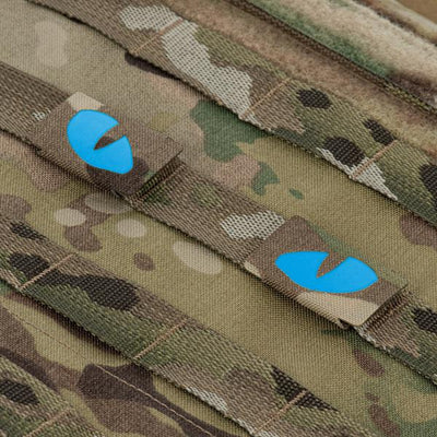 M-Tac patch Tiger Eyes Laser Cut (couple)