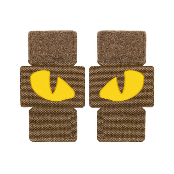 M-Tac patch Tiger Eyes Laser Cut (couple)