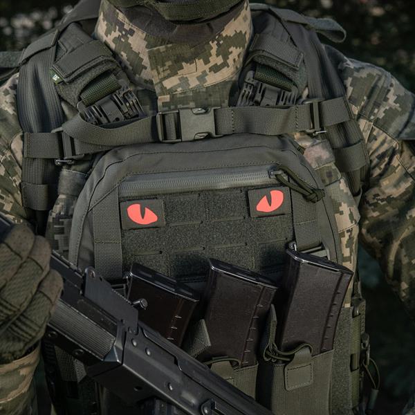 M-Tac patch Tiger Eyes Laser Cut (couple)