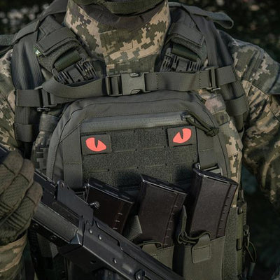 M-Tac patch Tiger Eyes Laser Cut (couple)