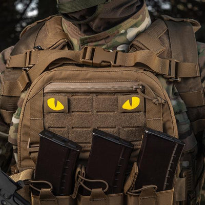 M-Tac patch Tiger Eyes Laser Cut (couple)