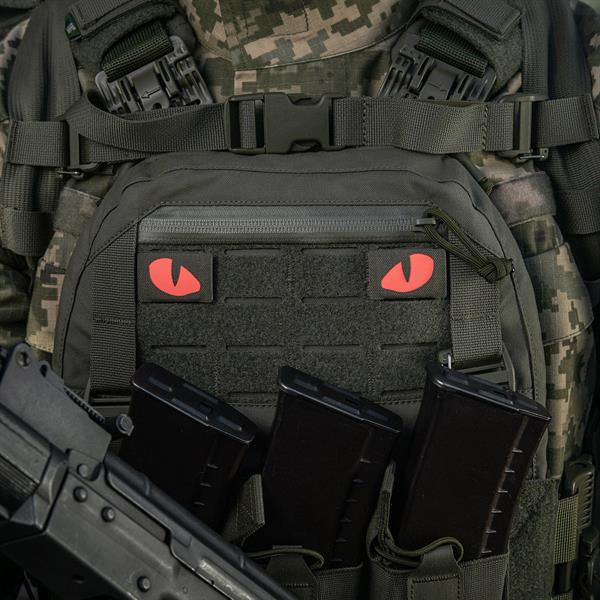 M-Tac patch Tiger Eyes Laser Cut (couple)