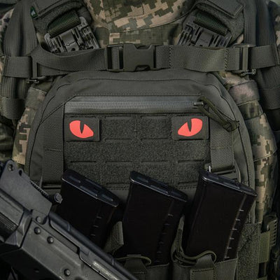 M-Tac patch Tiger Eyes Laser Cut (couple)