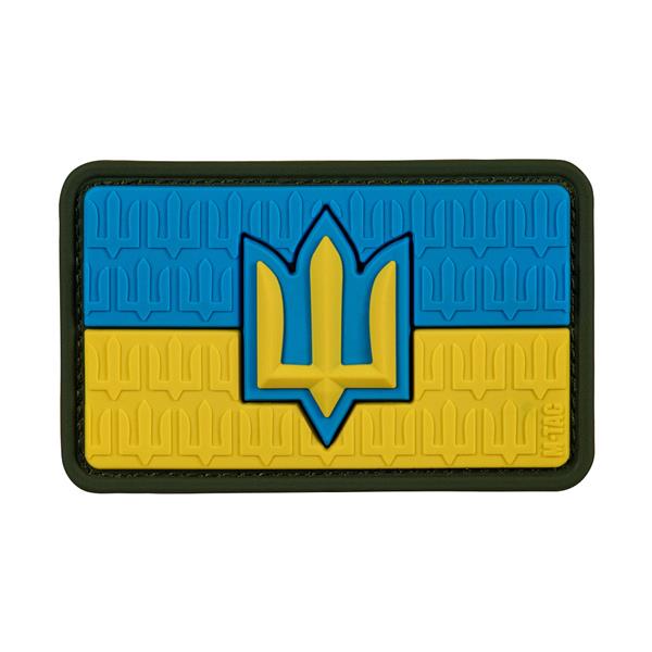 M-Tac patch the flag of Ukraine with the trident of the Armed Forces of Ukraine PVC