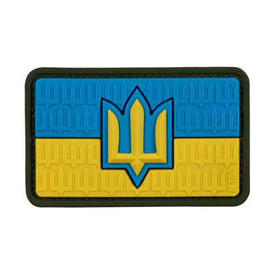 M-Tac patch the flag of Ukraine with the trident of the Armed Forces of Ukraine PVC