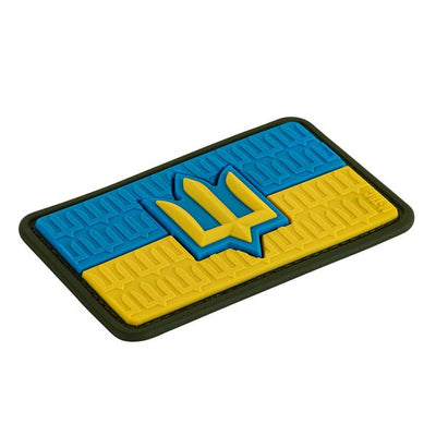 M-Tac patch the flag of Ukraine with the trident of the Armed Forces of Ukraine PVC