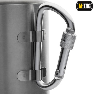 M-Tac thermo mug with carabiner