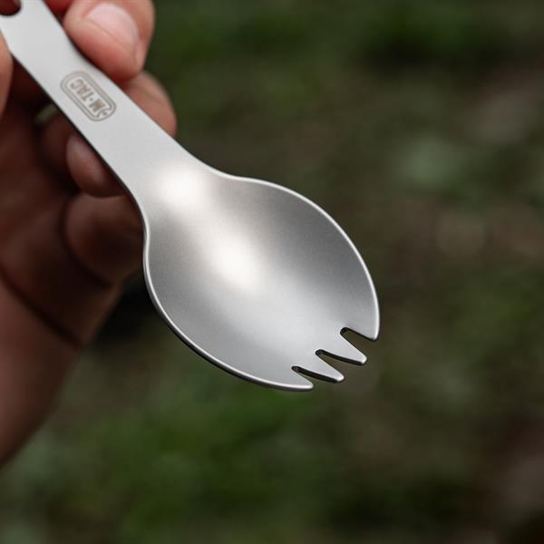 M-Tac Spork Cutlery set with a Carabiner