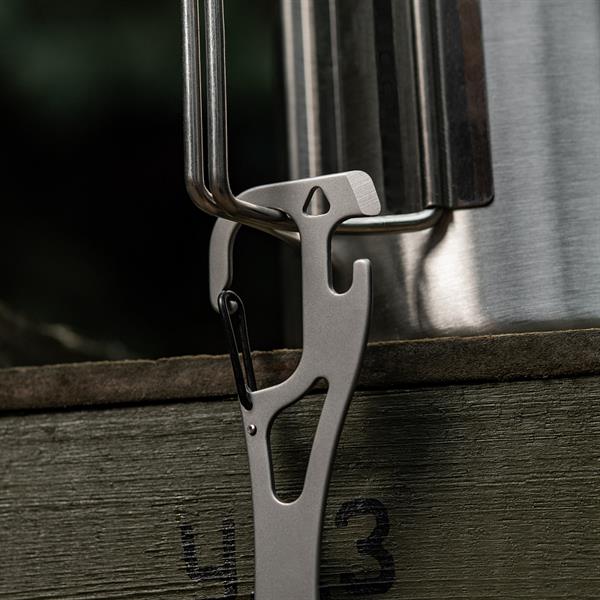 M-Tac Spork Cutlery set with a Carabiner