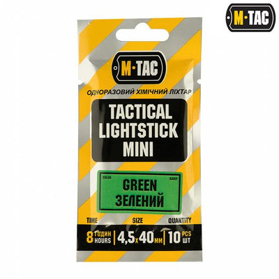 M-Tac Light Sticks 4,5?40 mm green (10 items)