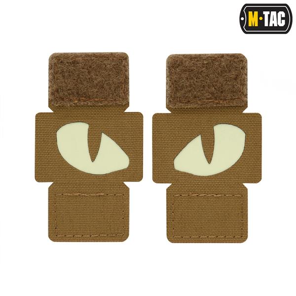 M-Tac patch Tiger Eyes Laser Cut (couple)