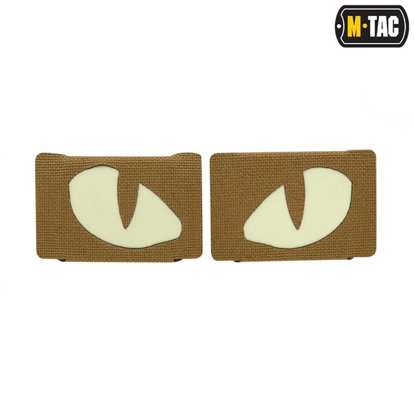 M-Tac patch Tiger Eyes Laser Cut (couple)