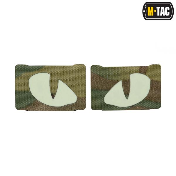 M-Tac patch Tiger Eyes Laser Cut (couple)