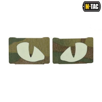M-Tac patch Tiger Eyes Laser Cut (couple)