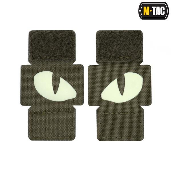 M-Tac patch Tiger Eyes Laser Cut (couple)