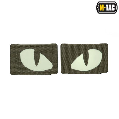 M-Tac patch Tiger Eyes Laser Cut (couple)