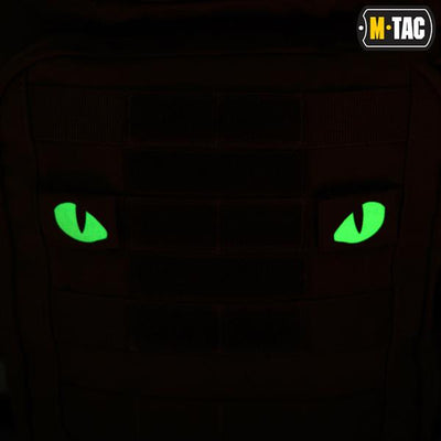 M-Tac patch Tiger Eyes Laser Cut (couple)