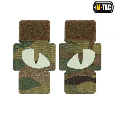 M-Tac patch Tiger Eyes Laser Cut (couple)
