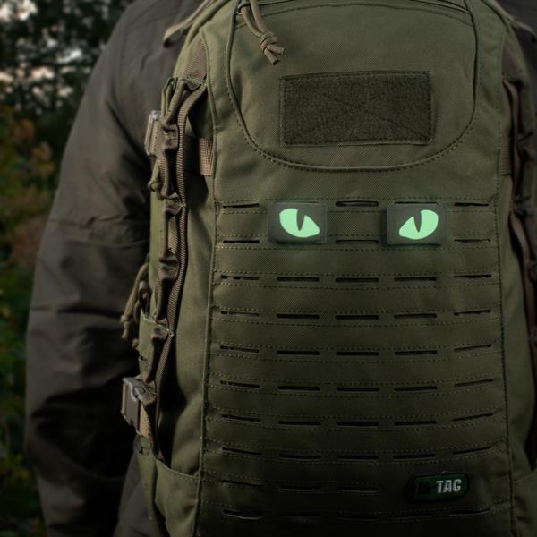 M-Tac patch Tiger Eyes Laser Cut (couple)