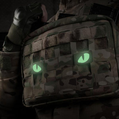 M-Tac patch Tiger Eyes Laser Cut (couple)