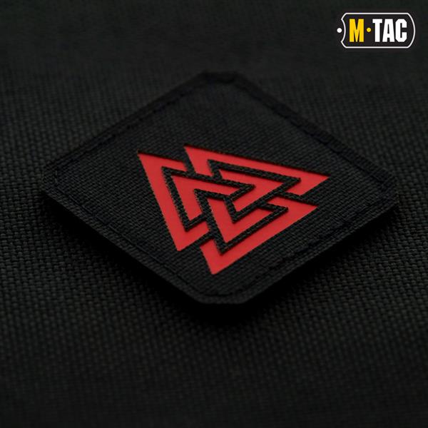 M-Tac patch Valknut Laser Cut Ranger Green/Black
